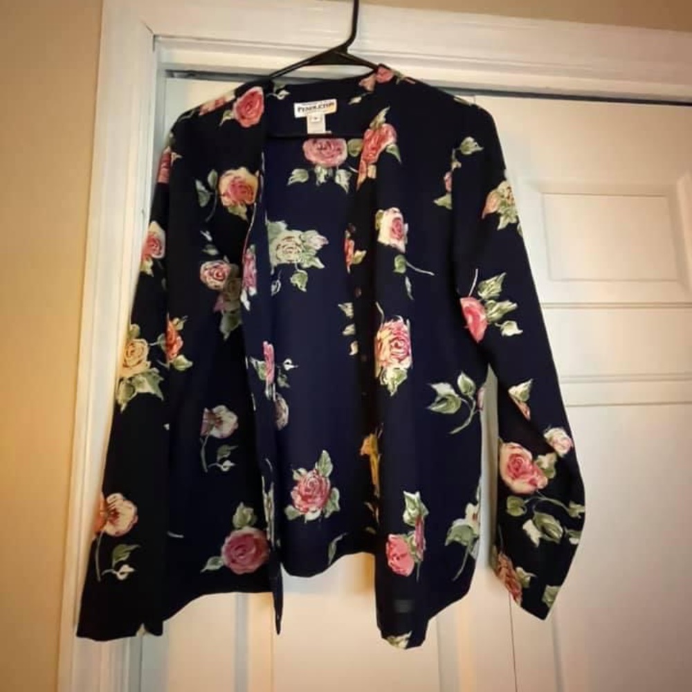 Pendleton floral button up